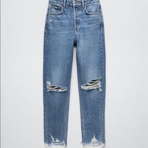 Zara mom jeans